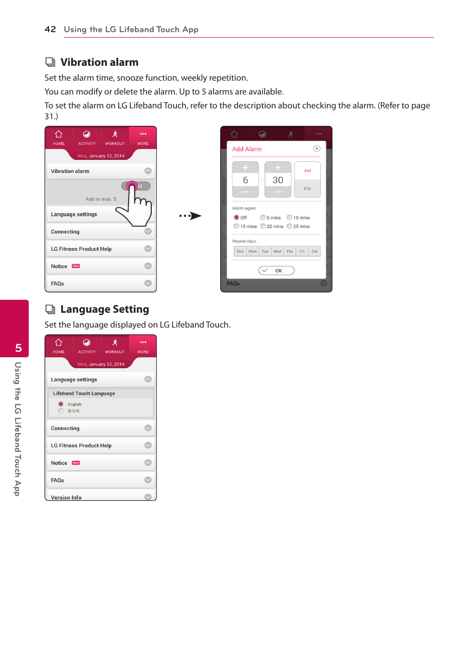 LG FB84-BM User Manual | Page 42 / 50