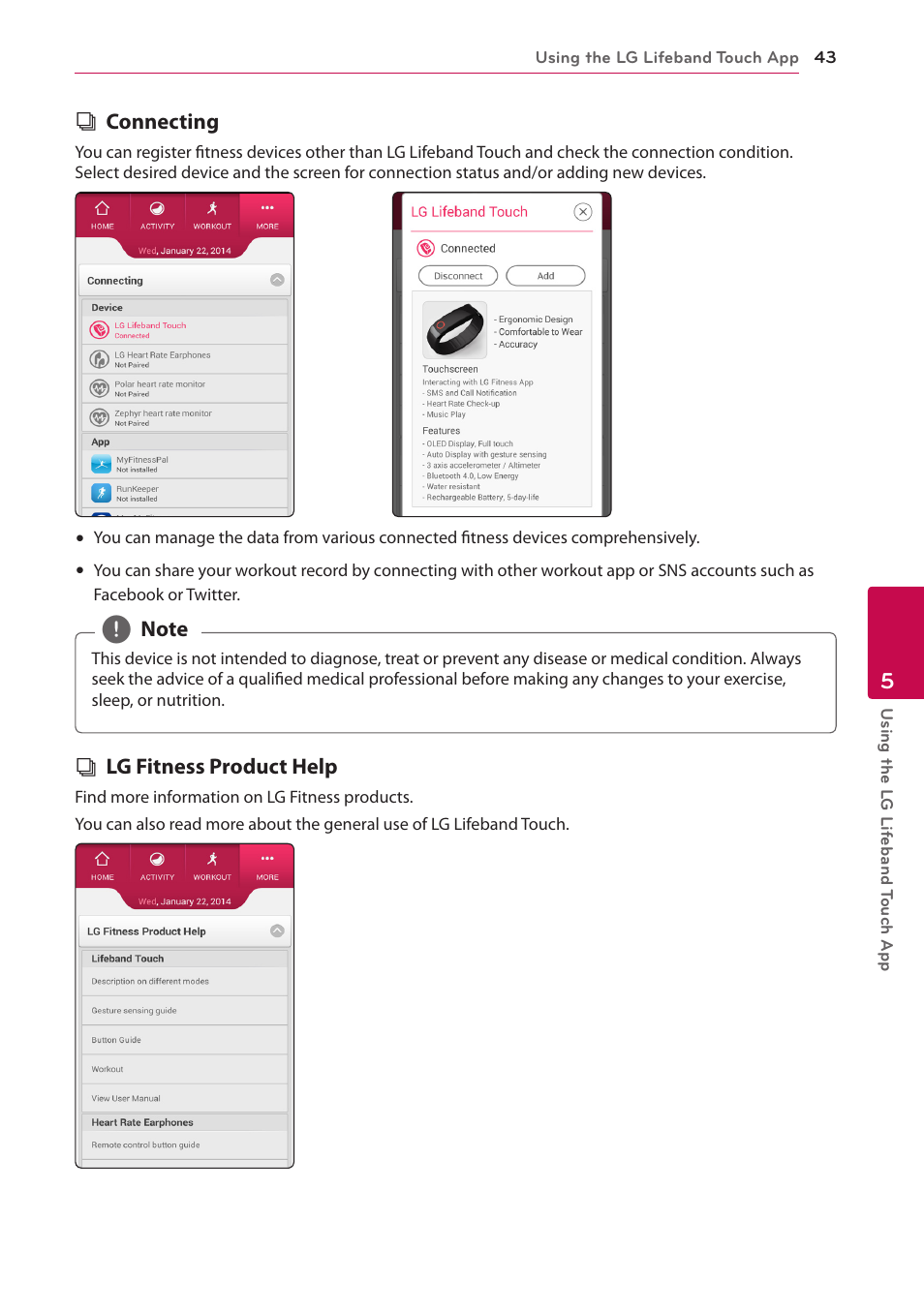 LG FB84-BM User Manual | Page 43 / 50