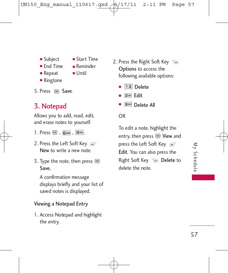 LG LGUN150 User Manual | Page 59 / 252