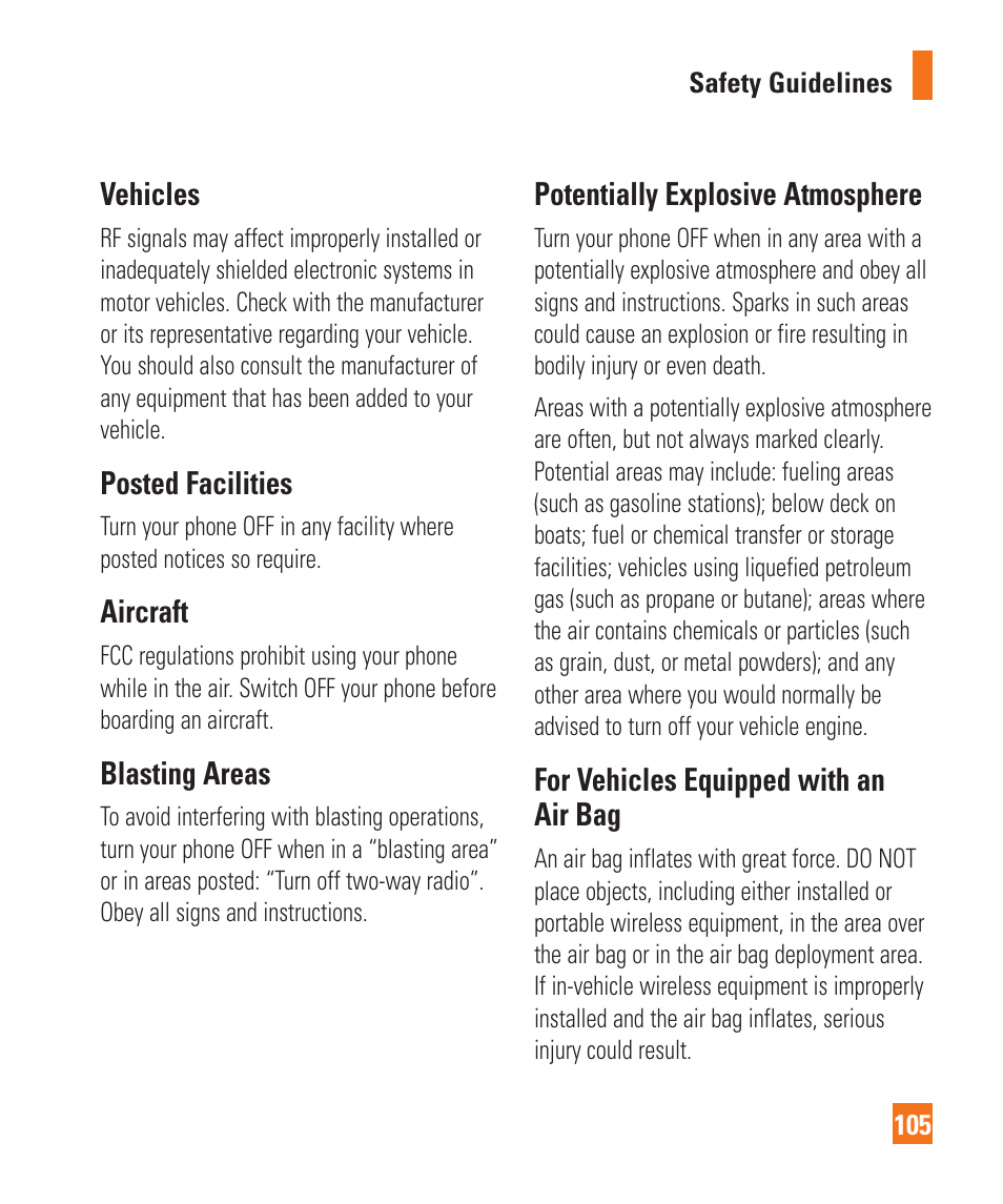 LG C410 User Manual | Page 105 / 124