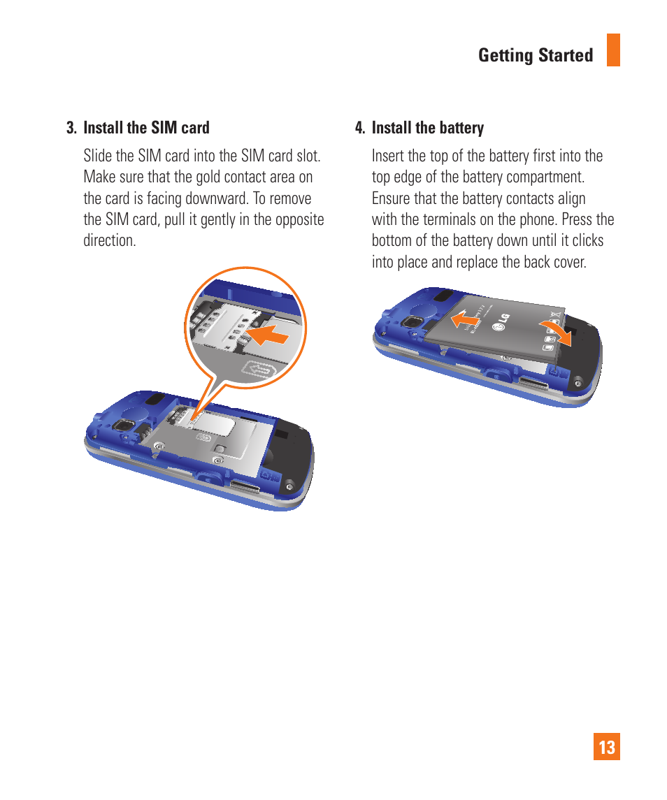 LG C410 User Manual | Page 13 / 124