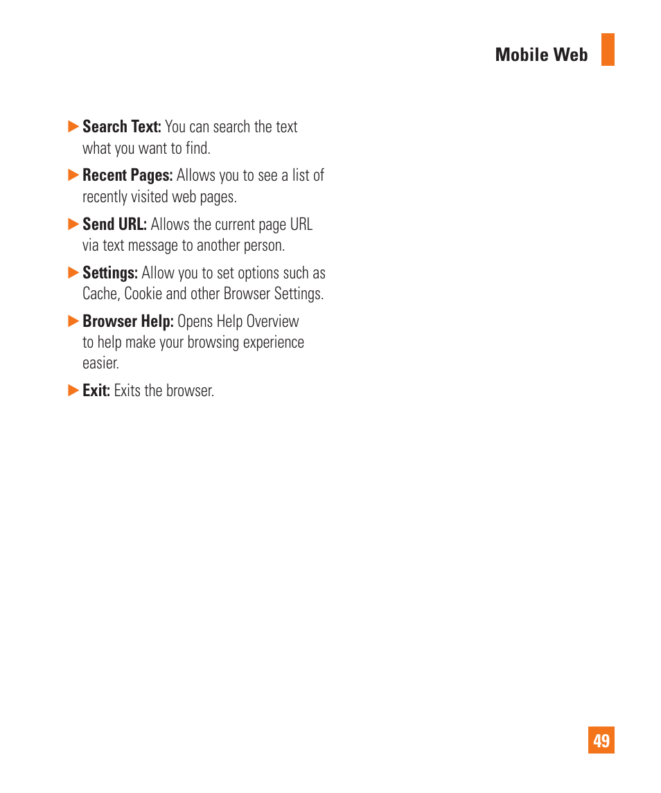 LG C410 User Manual | Page 49 / 124
