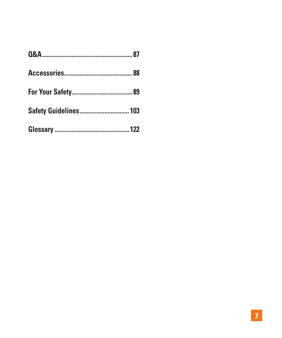 LG C410 User Manual | Page 7 / 124
