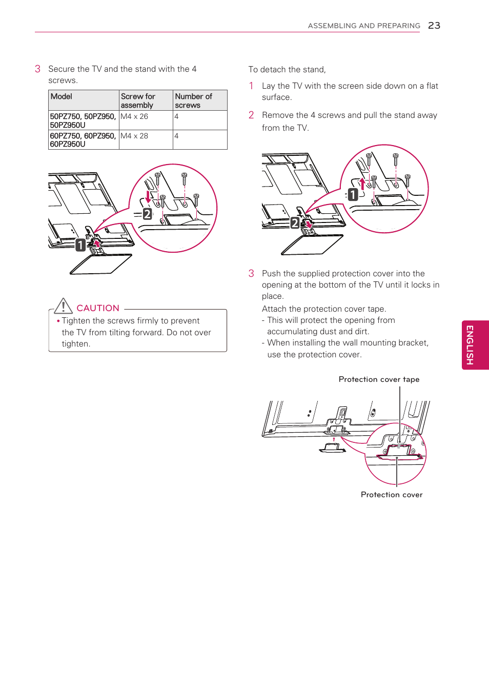 LG 55LV5400 User Manual | Page 23 / 172