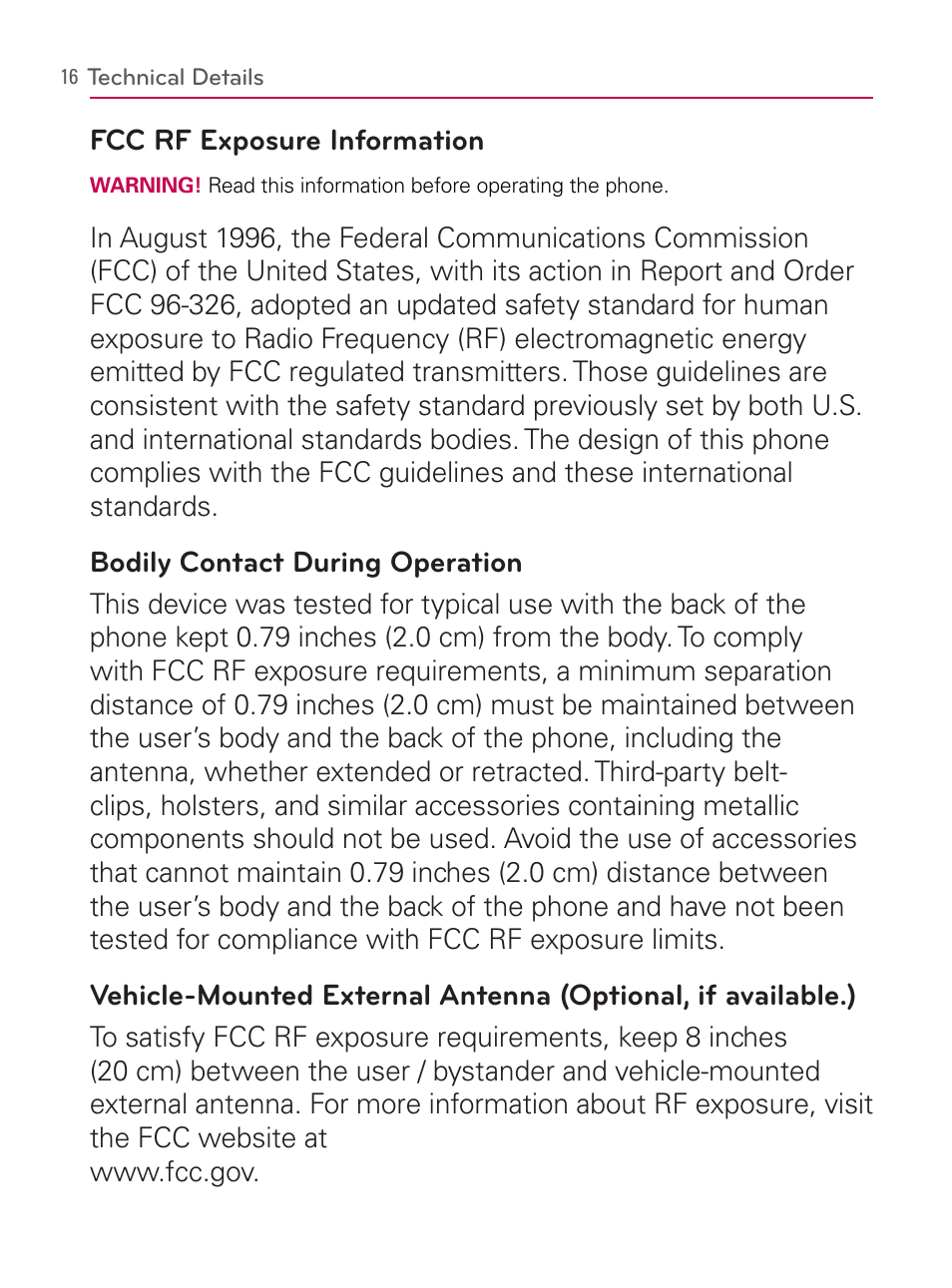 LG LGVM670 User Manual | Page 18 / 243