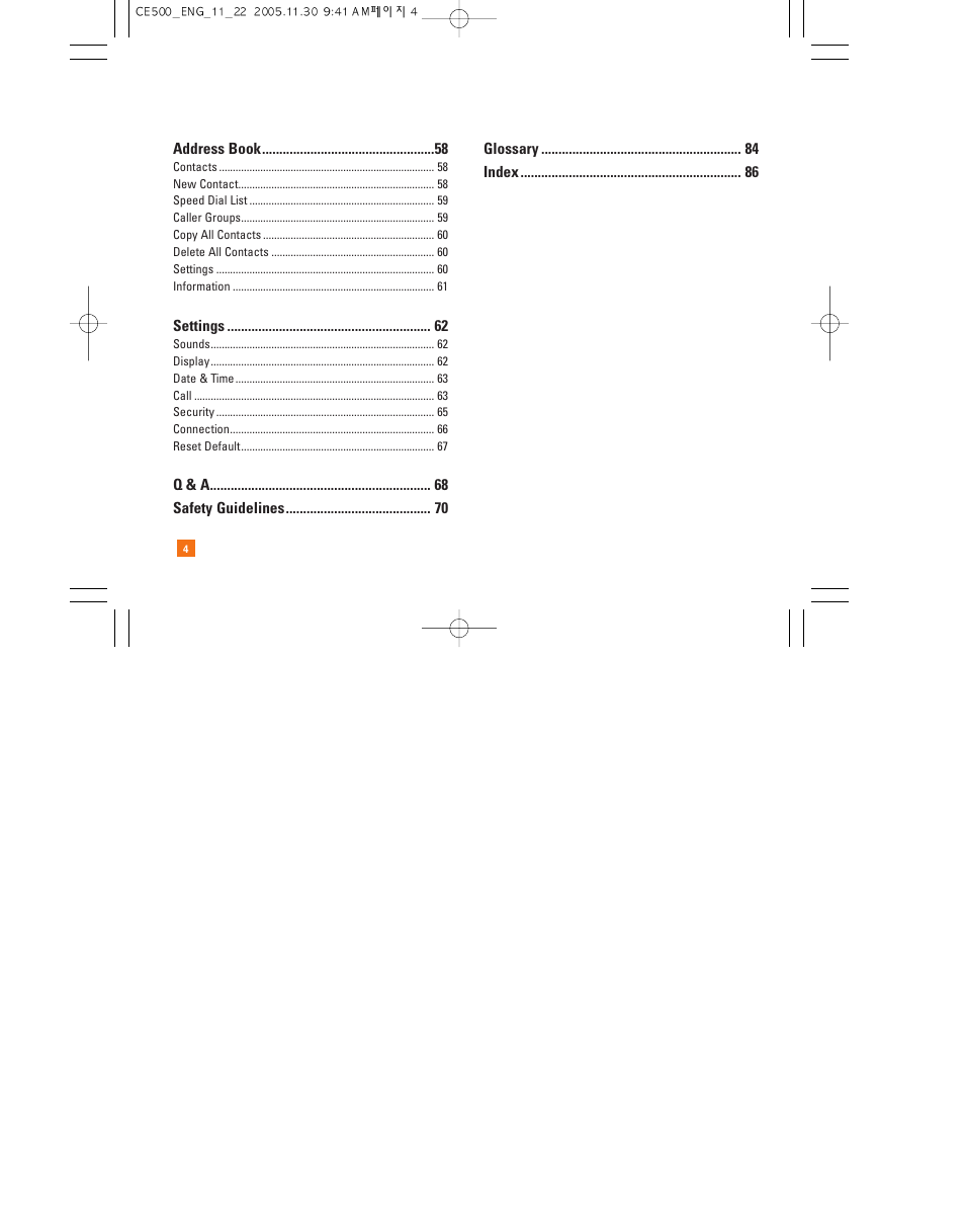 LG CE500 User Manual | Page 8 / 195