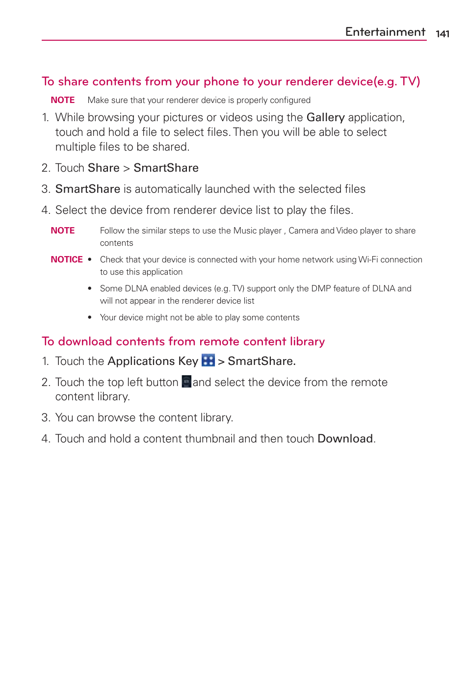LG LGMS840 User Manual | Page 143 / 200