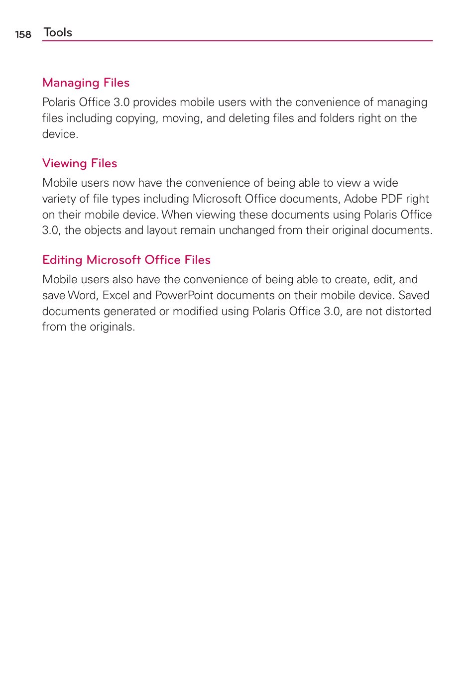 LG LGMS840 User Manual | Page 160 / 200