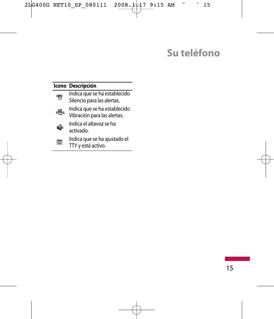 Su teléfono | LG LG400G User Manual | Page 99 / 171