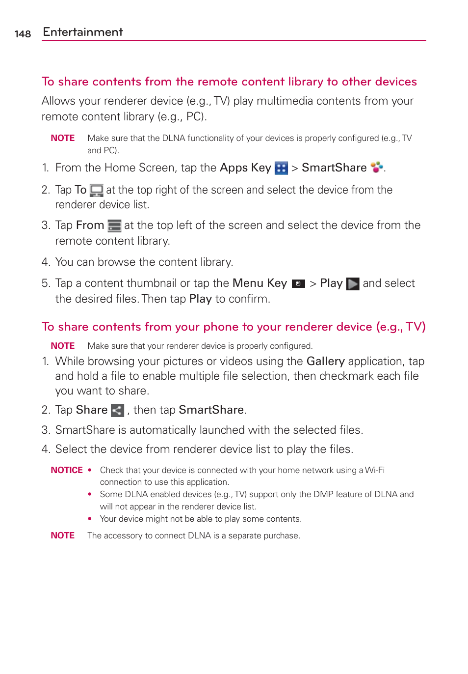 LG VS840 User Manual | Page 150 / 222