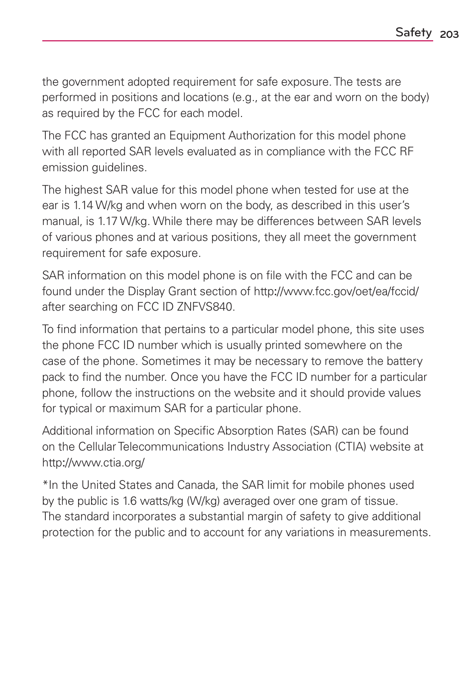 LG VS840 User Manual | Page 205 / 222