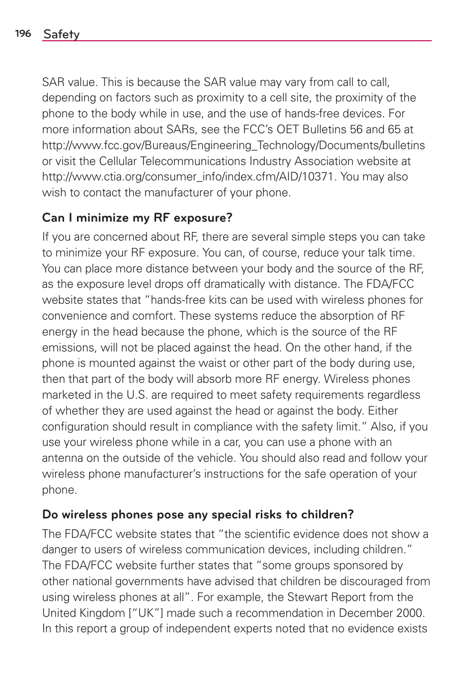 LG LGVS890 User Manual | Page 198 / 231