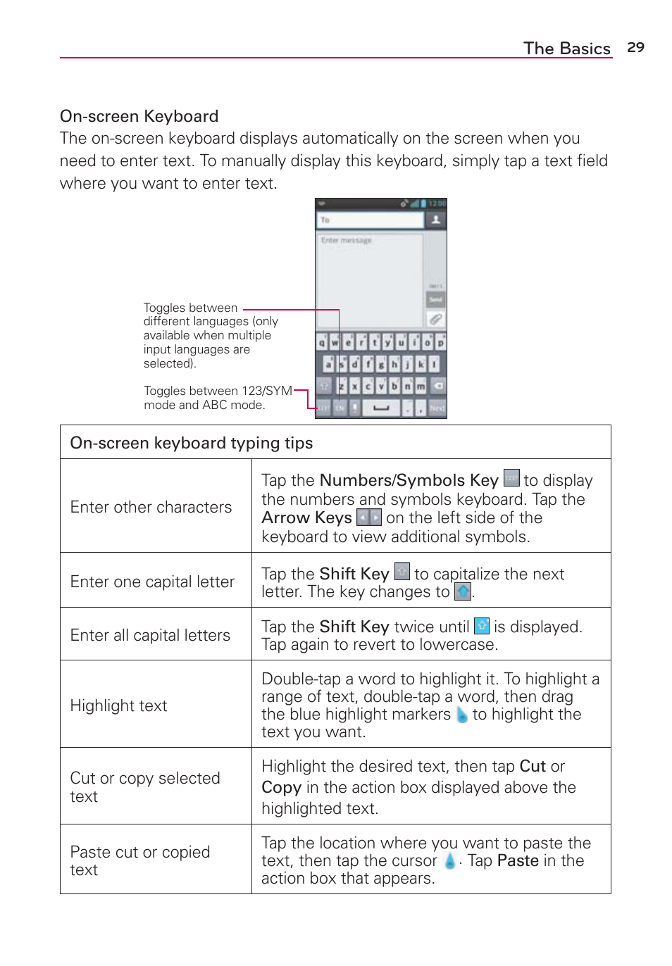 LG LGVS890 User Manual | Page 31 / 231