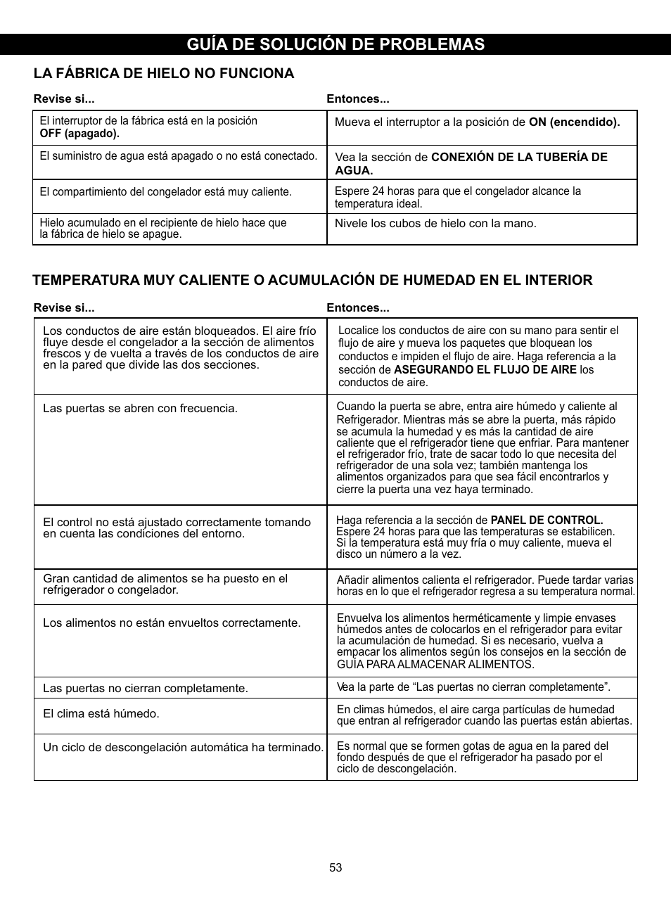 LG LSC27910SB User Manual | Page 52 / 55