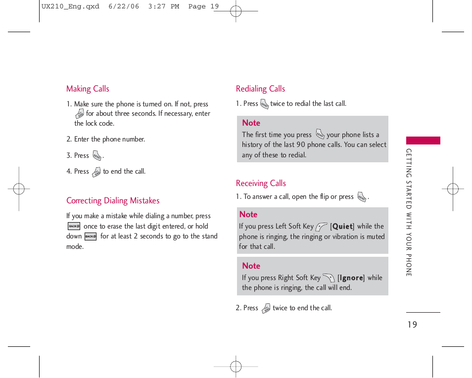 LG LGUX210 User Manual | Page 19 / 96