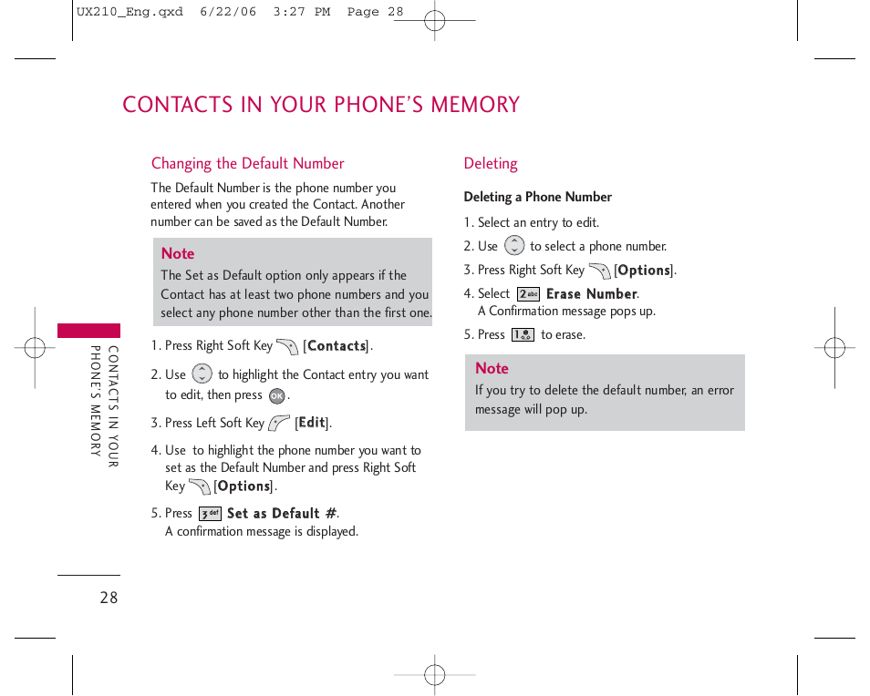 LG LGUX210 User Manual | Page 28 / 96