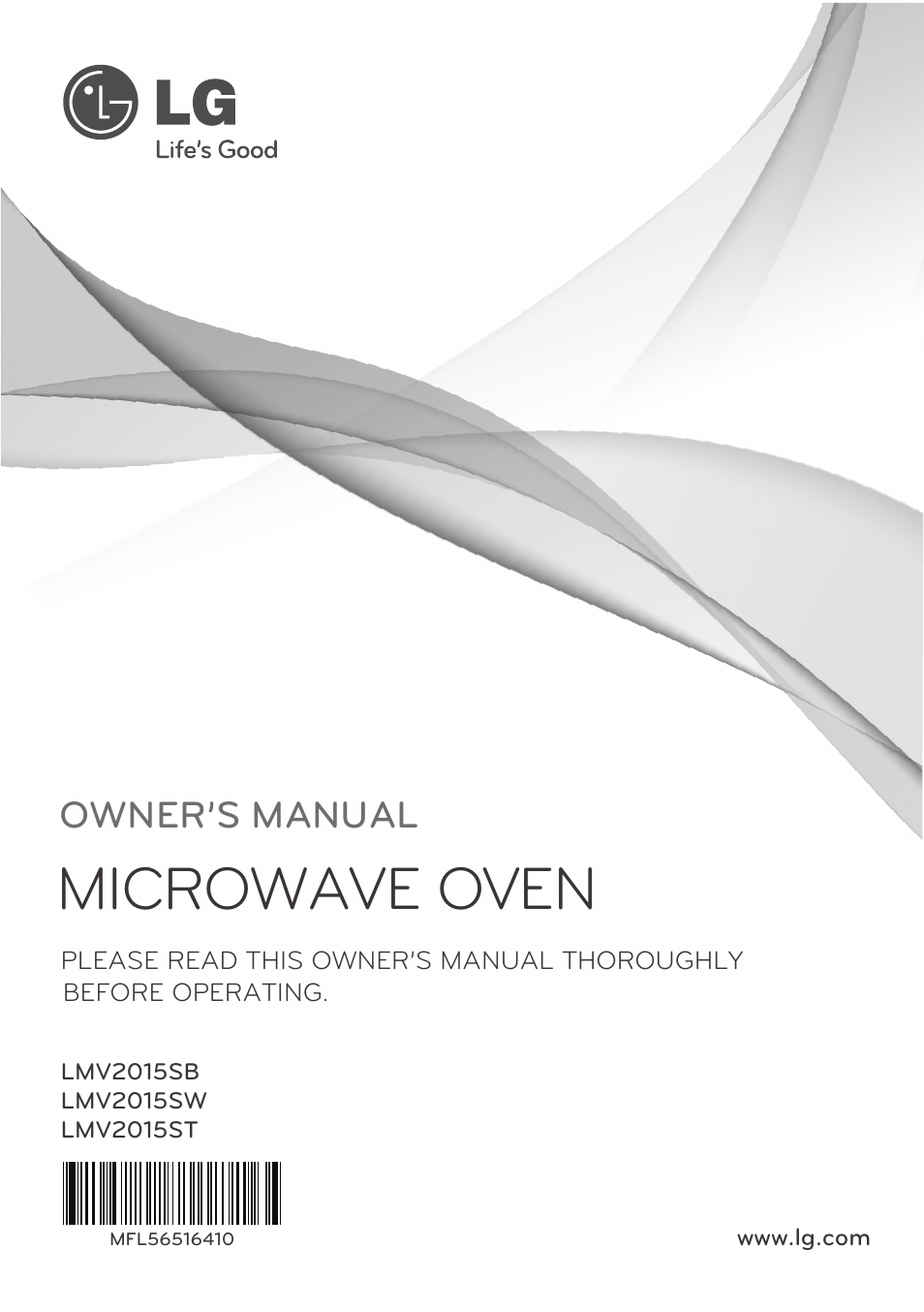 LG LMV2015SB User Manual | 32 pages