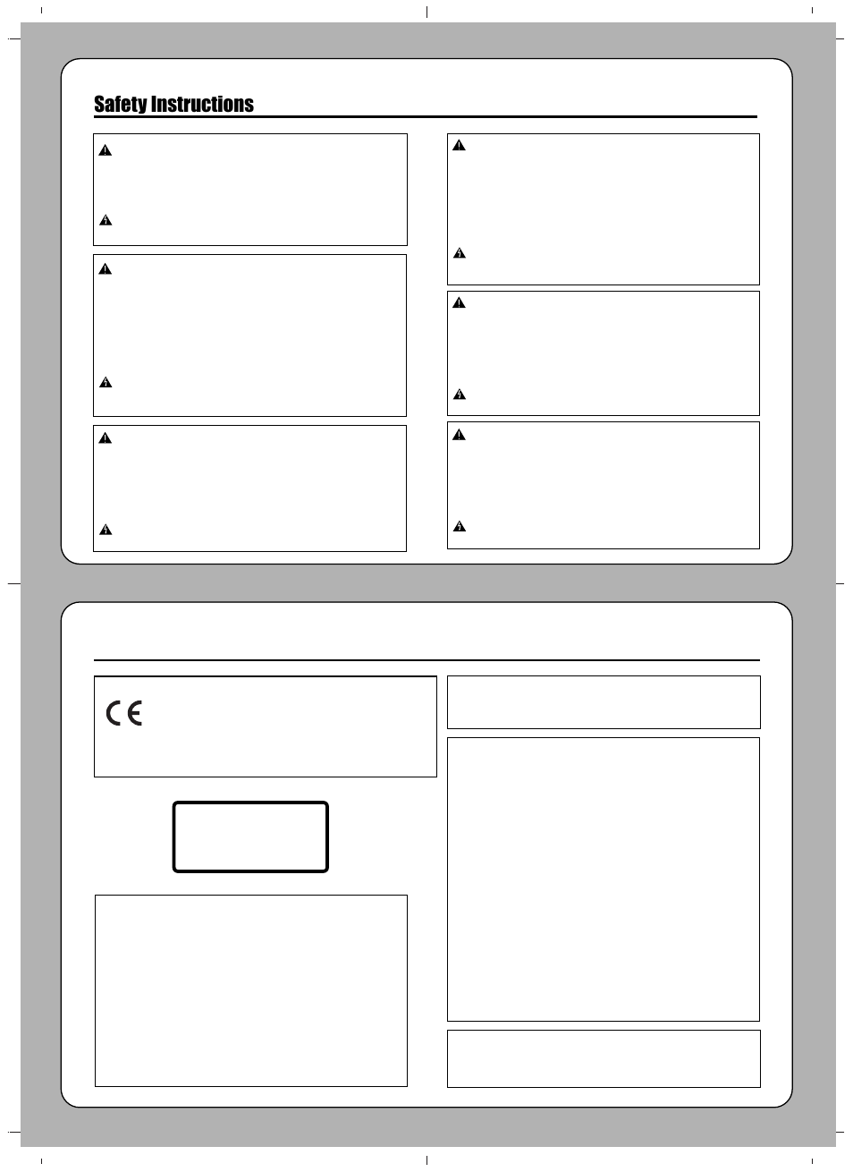 Safety instructions | LG BP40NS20 User Manual | Page 4 / 4