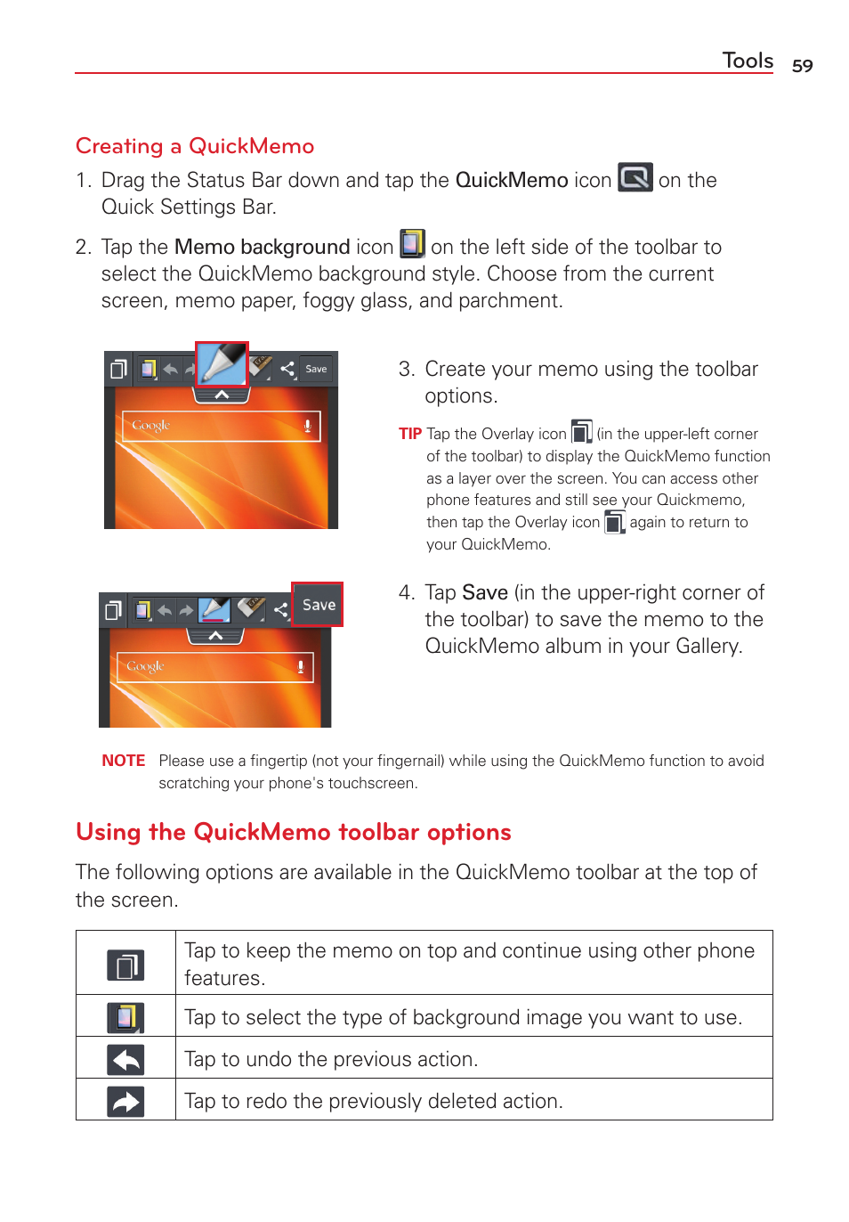 LG LGVS450PP User Manual | Page 61 / 133