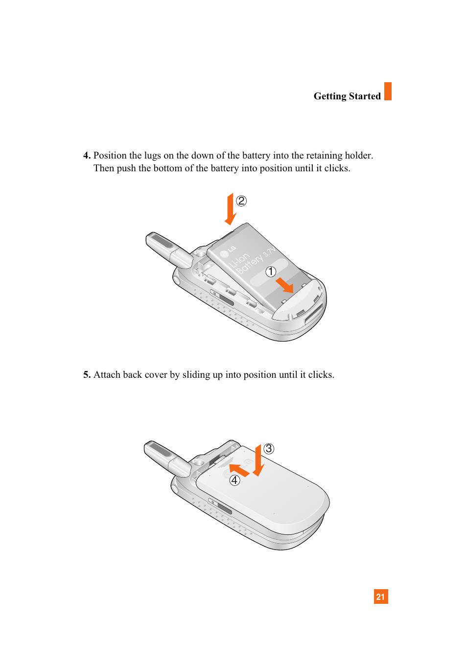 LG A7110 User Manual | Page 23 / 262