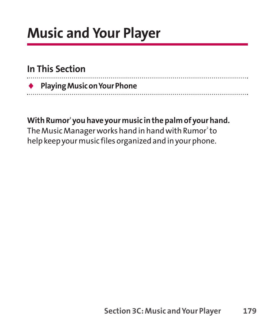 Music and your player | LG LGLX265 User Manual | Page 193 / 438