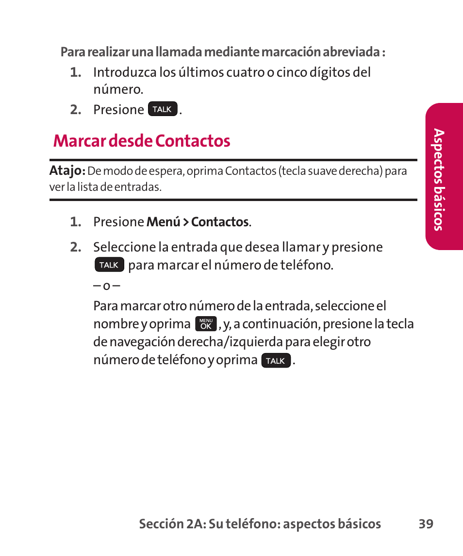 Marcar desde contactos | LG LGLX265 User Manual | Page 266 / 438
