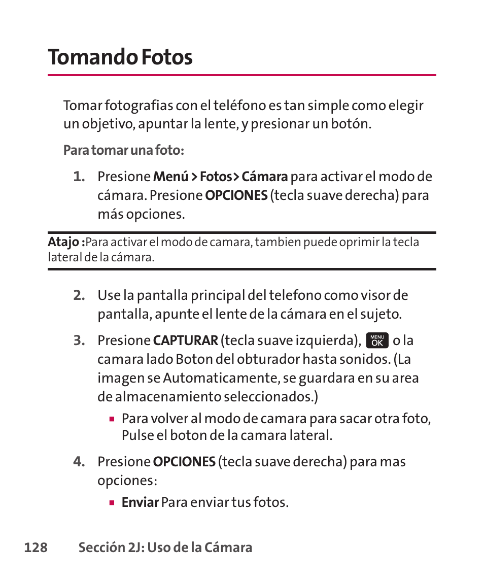 Tomando fotos | LG LGLX265 User Manual | Page 355 / 438