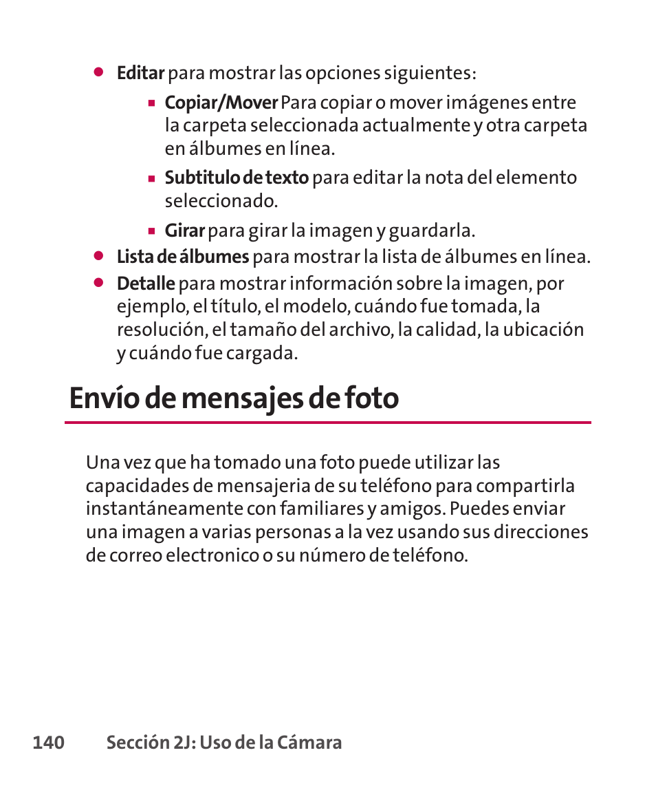 Envío de mensajes de foto | LG LGLX265 User Manual | Page 367 / 438