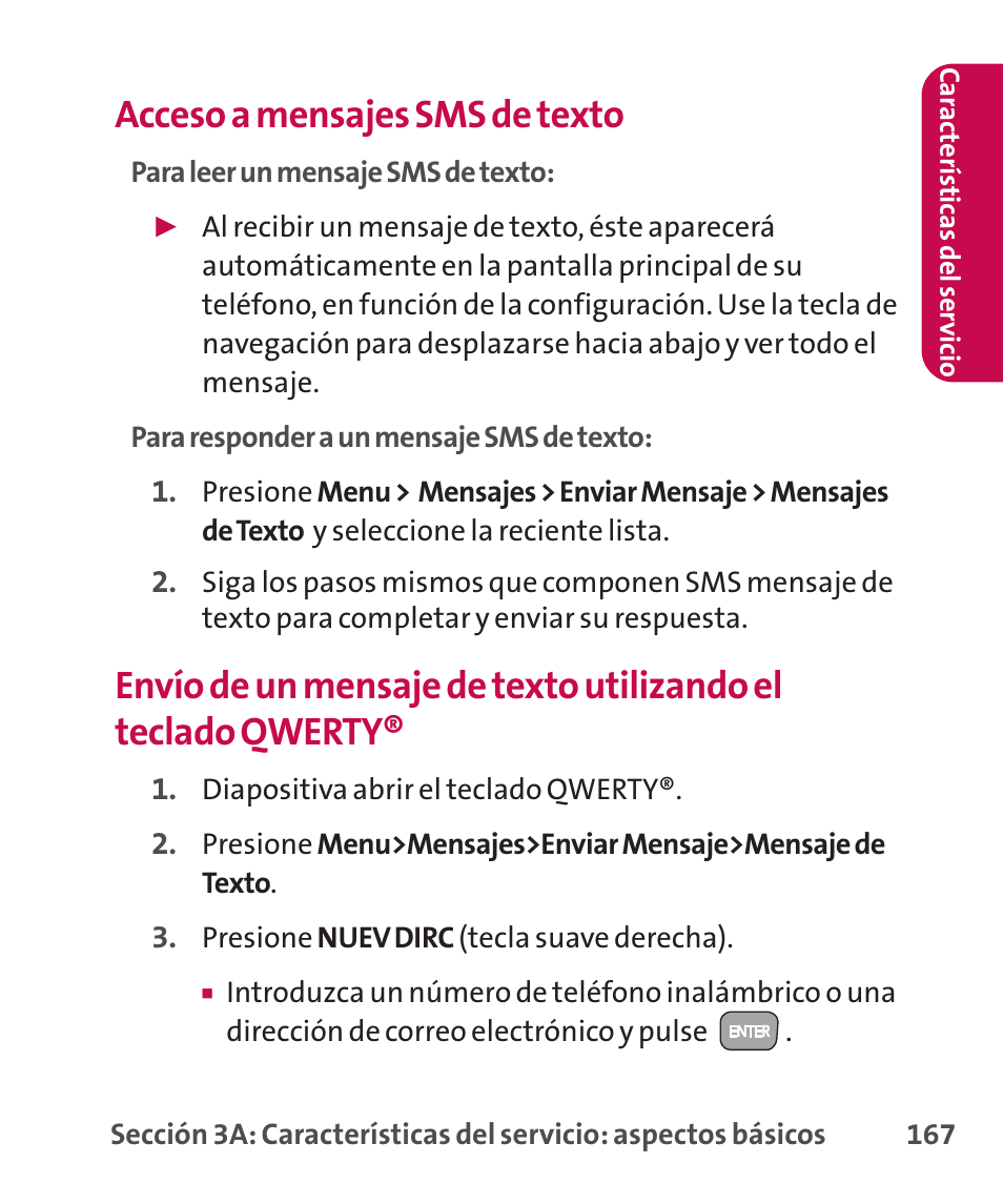Acceso a mensajes sms de texto | LG LGLX265 User Manual | Page 394 / 438