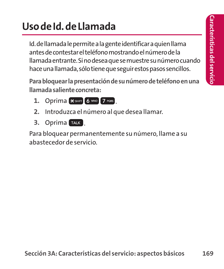 Uso de id. de llamada | LG LGLX265 User Manual | Page 396 / 438