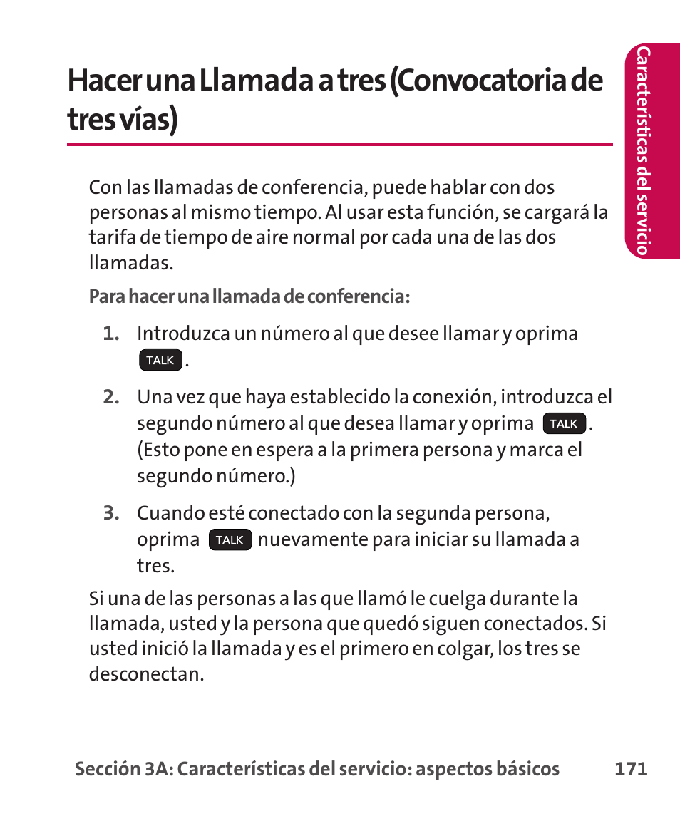 Hacer una llamada a tres (co | LG LGLX265 User Manual | Page 398 / 438