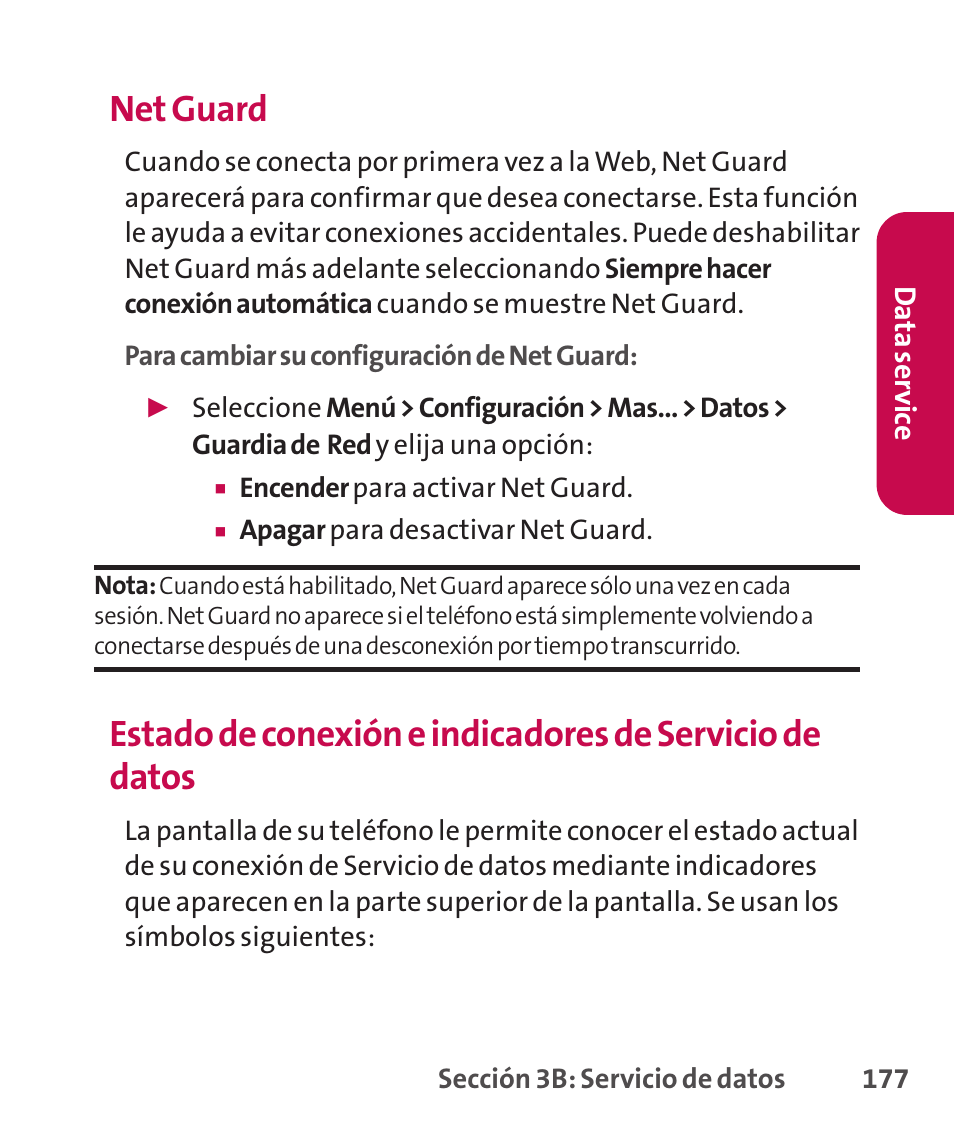 Net guard | LG LGLX265 User Manual | Page 404 / 438