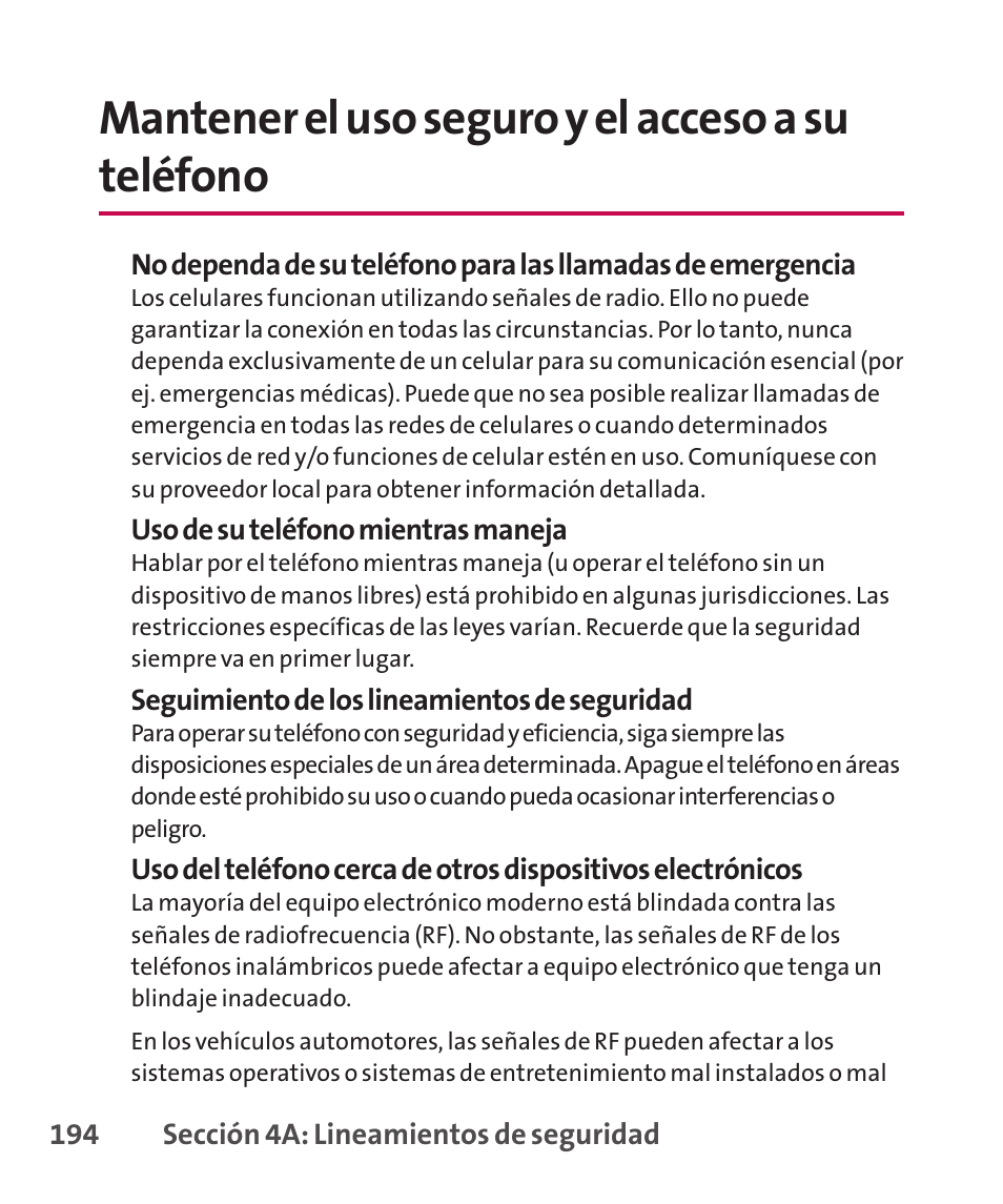 Reproducción de música en tu, Reproducción de música en tu teléfono, Mantener el uso seguro y el acceso a su teléfono | LG LGLX265 User Manual | Page 421 / 438