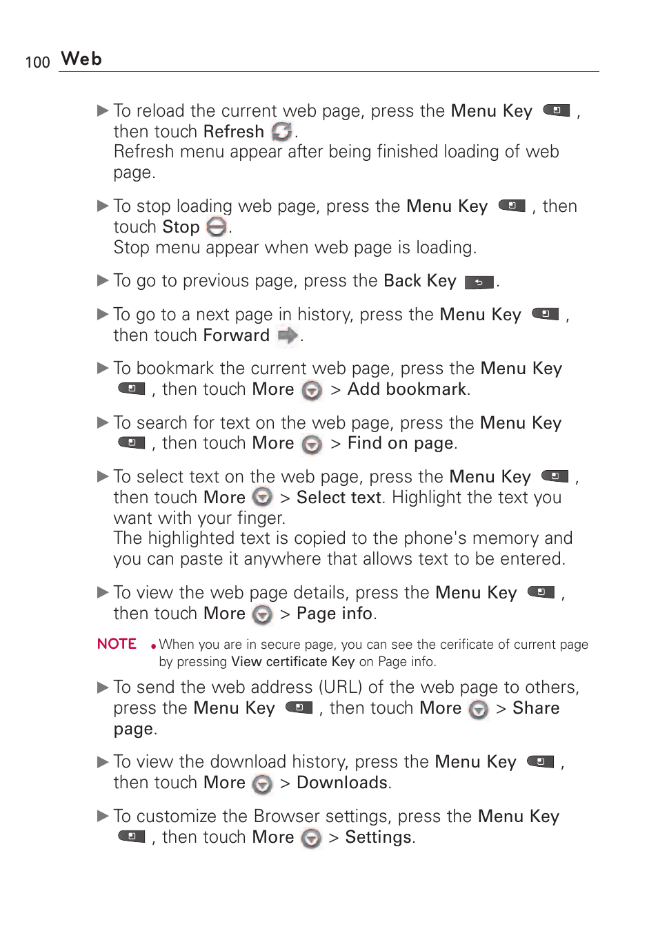 LG VS660 User Manual | Page 102 / 692