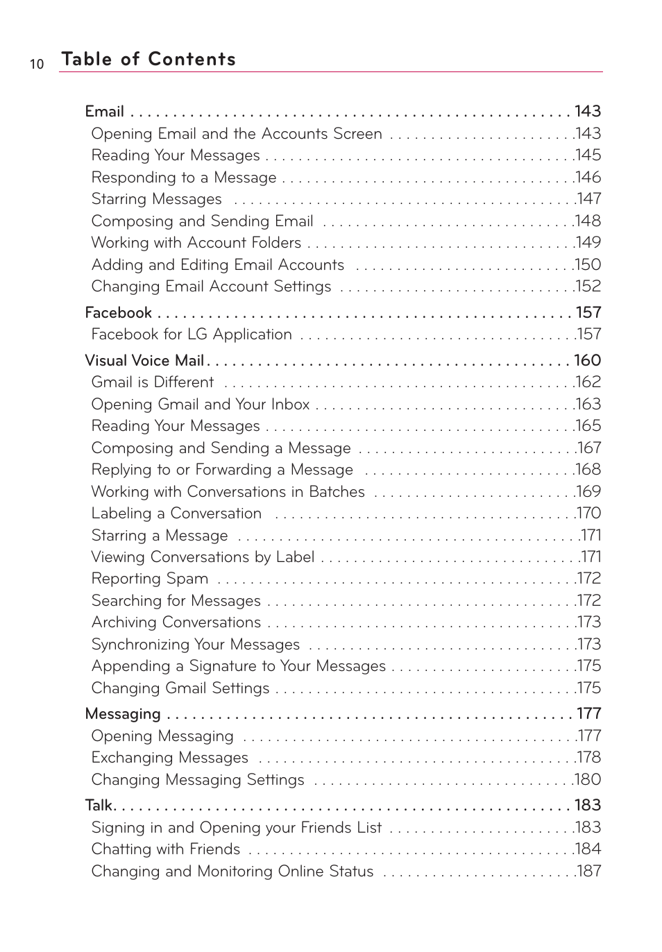 LG VS660 User Manual | Page 12 / 692