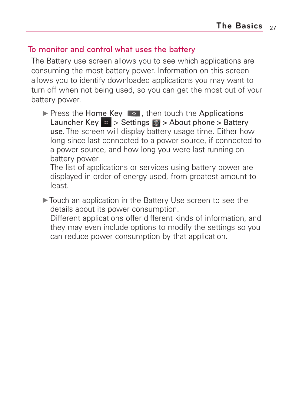 LG VS660 User Manual | Page 29 / 692