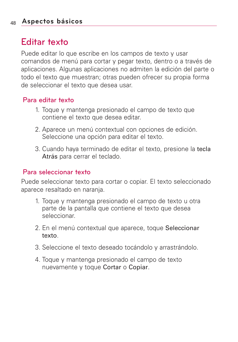Editar texto | LG VS660 User Manual | Page 383 / 692
