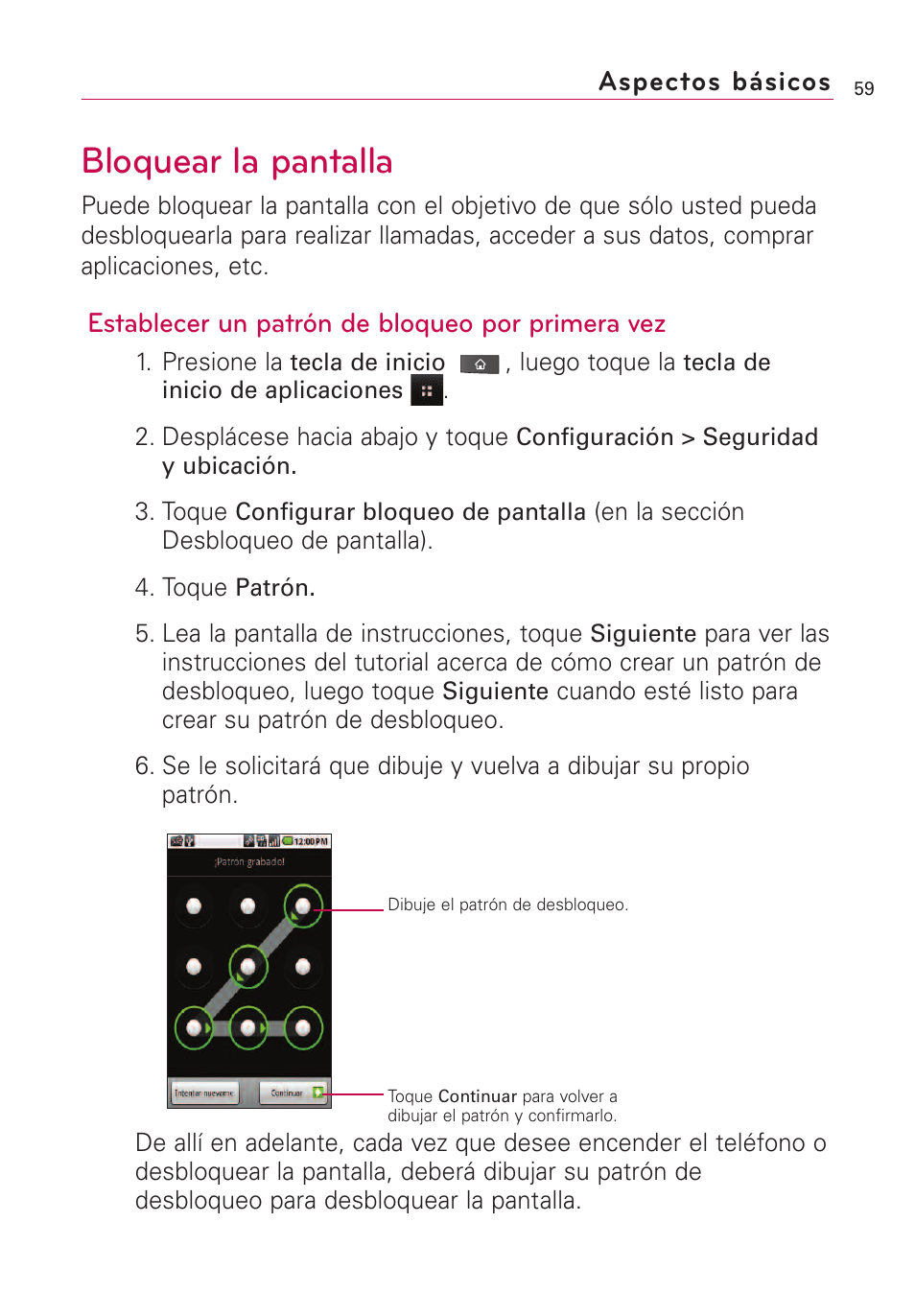 Bloquear la pantalla | LG VS660 User Manual | Page 394 / 692