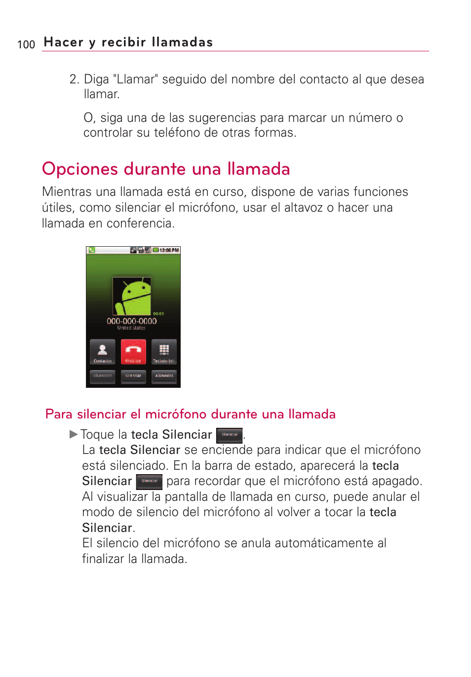 Opciones durante una llamada | LG VS660 User Manual | Page 435 / 692