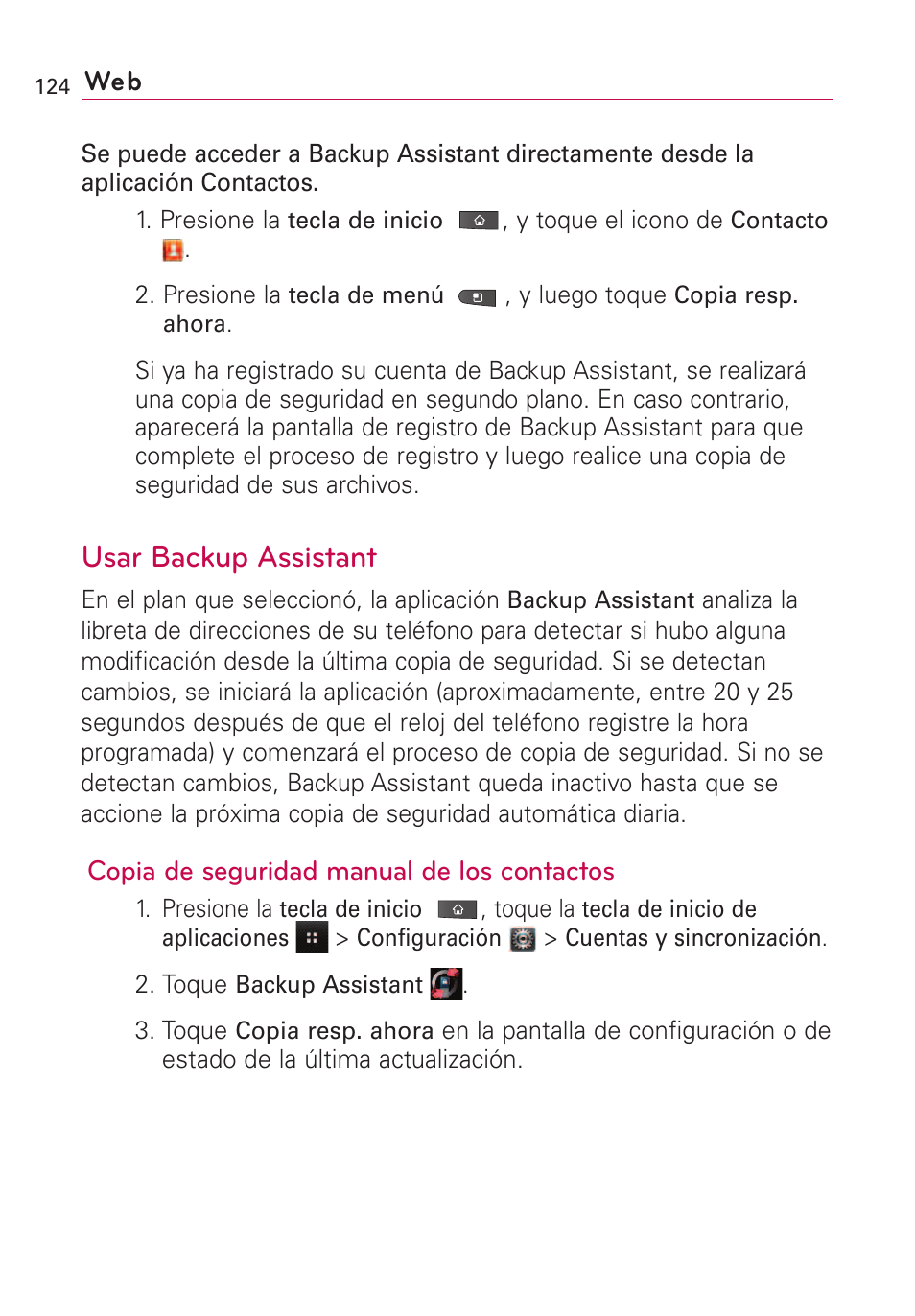 Usar backup assistant | LG VS660 User Manual | Page 459 / 692