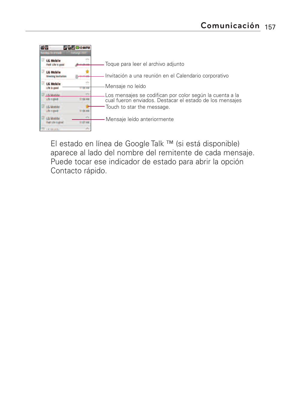 Comunicación | LG VS660 User Manual | Page 492 / 692