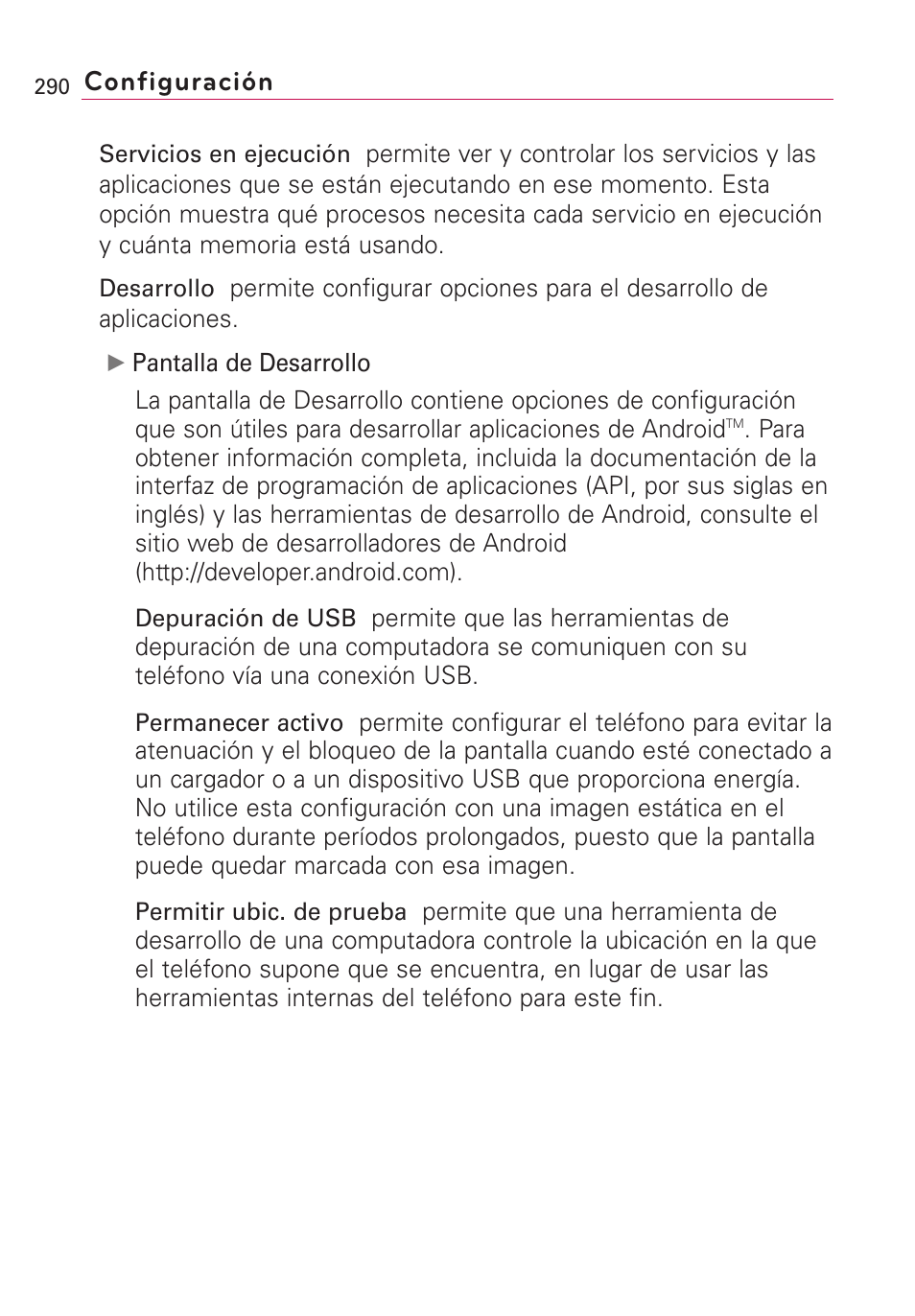 Configuración | LG VS660 User Manual | Page 625 / 692