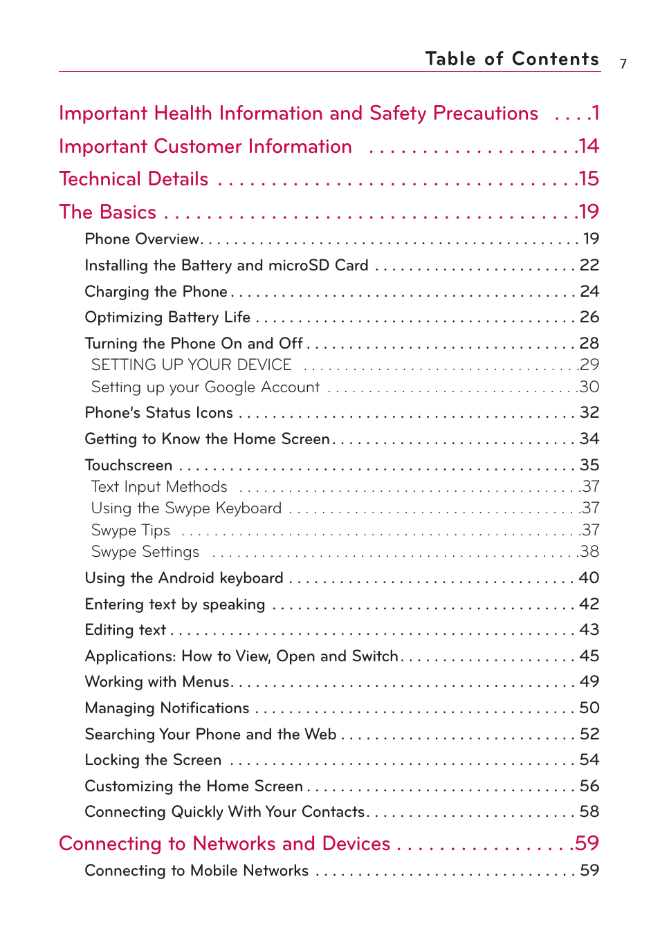 LG VS660 User Manual | Page 9 / 692