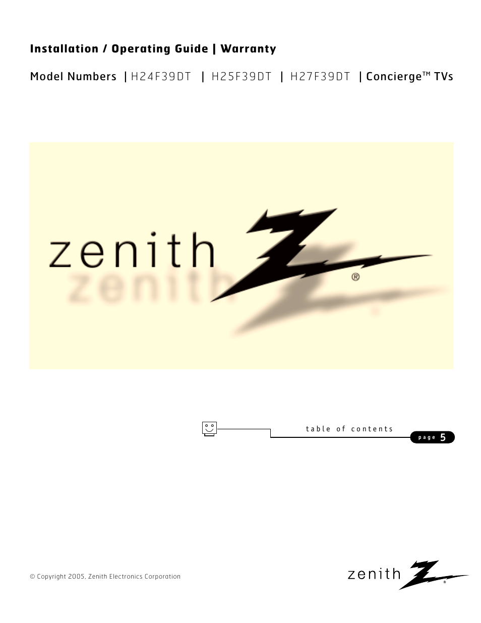 LG H24F39DT User Manual | 44 pages