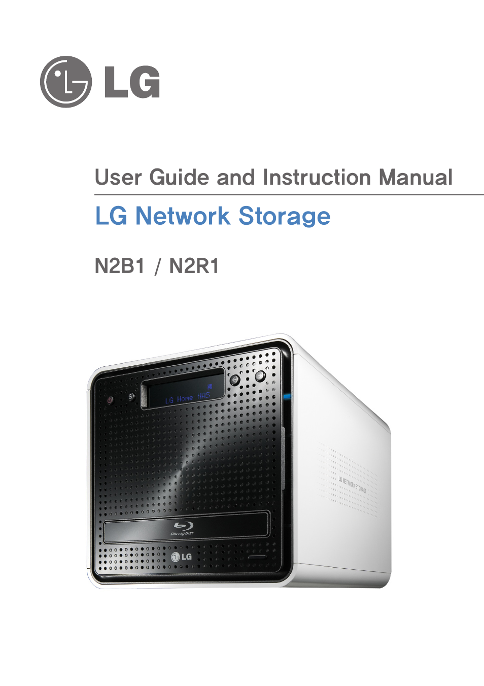 LG N2R1DB2 User Manual | 160 pages
