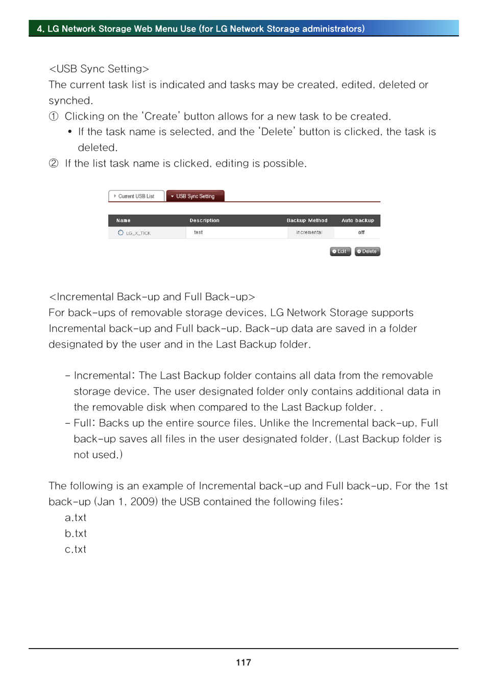LG N2R1DB2 User Manual | Page 117 / 160