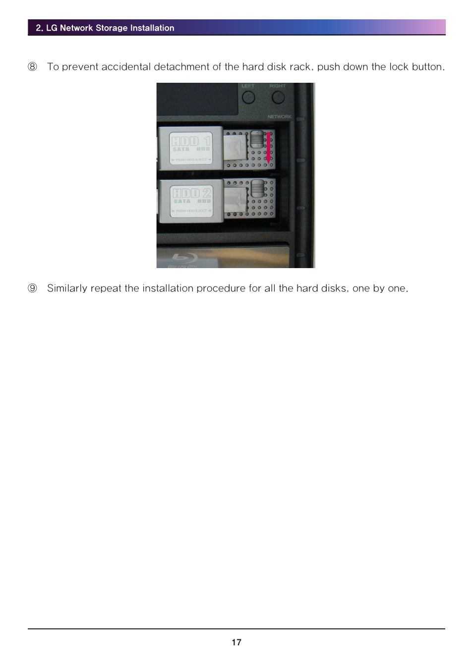 LG N2R1DB2 User Manual | Page 17 / 160
