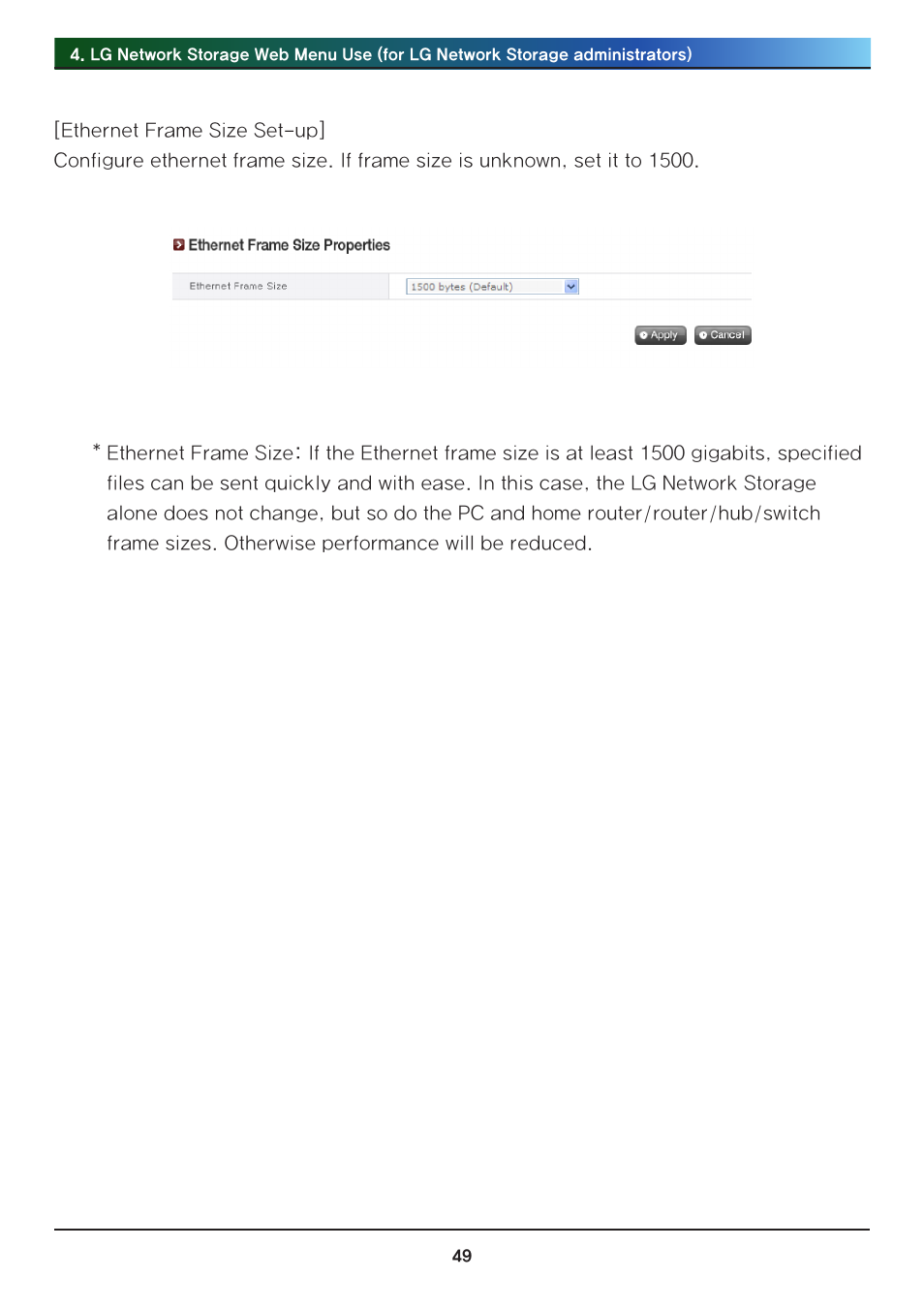 LG N2R1DB2 User Manual | Page 49 / 160