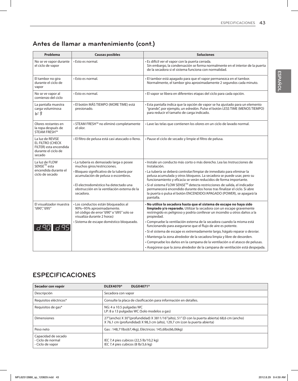 LG DLGX4071V User Manual | Page 89 / 100