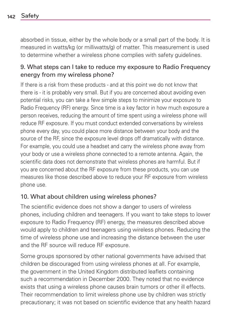 LG LGMS695 User Manual | Page 144 / 157